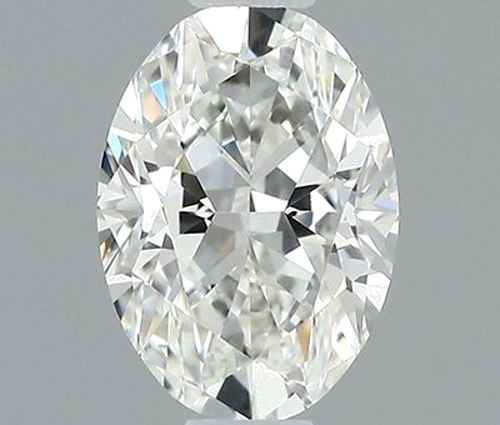 0.5 carat H-VVS2 Natūralus Oval Deimantas (1)