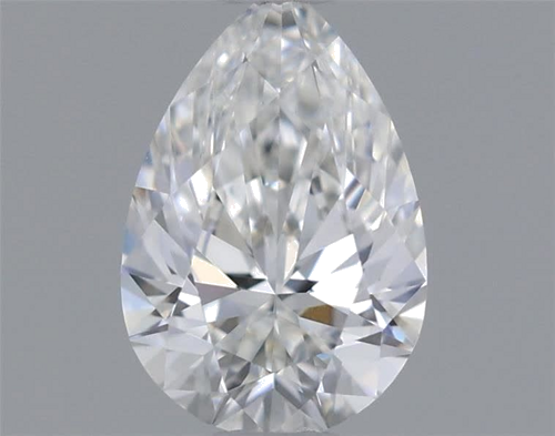 0.31 carat G-IF Natūralus Pear Deimantas (1)