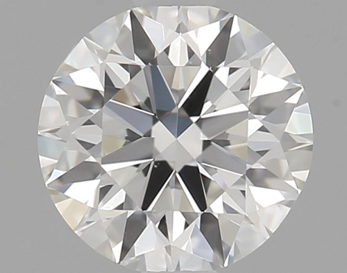 0.5 carat I-VS1 Excellent cut Natūralus Round Deimantas (1)