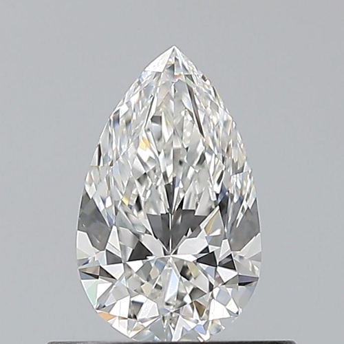 0.5 carat F-VS1 Natūralus Pear Deimantas (1)