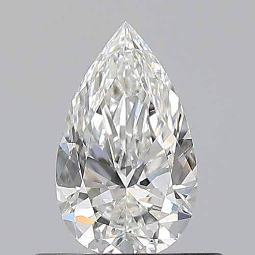 0.52 carat G-VS2 Natūralus Pear Deimantas (1)