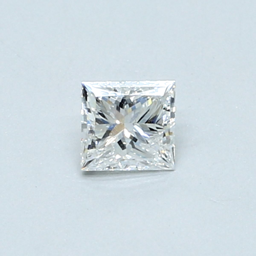 0.3 carat D-SI1 Natūralus Princess Deimantas (1)