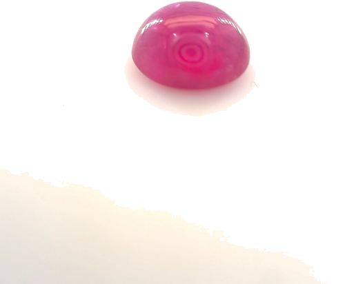 1.78 carat RED CABOCHON cut Oval Rubinas (1)