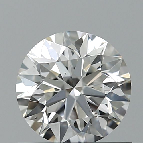 0.55 carat F-SI1 Excellent cut Natūralus Round Deimantas (1)