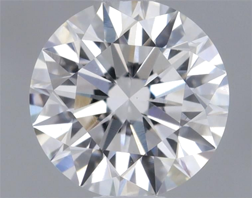 0.42 carat E-VS2 Excellent cut Natūralus Round Deimantas (1)