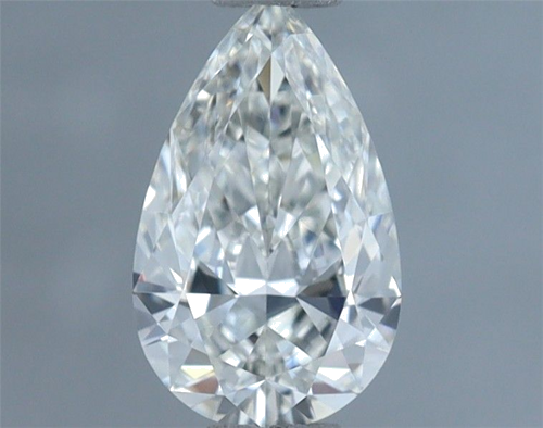 0.4 carat I-VVS1 Natūralus Pear Deimantas (1)