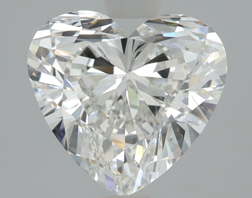 1.7 carat G-SI1 Natūralus Heart Deimantas (1)