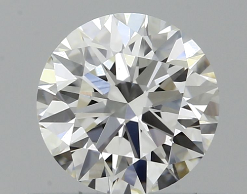 0.5 carat F-VVS1 Excellent cut Natūralus Round Deimantas (1)