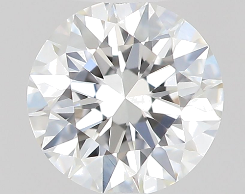 0.42 carat F-VVS2 Excellent cut Natūralus Round Deimantas (1)