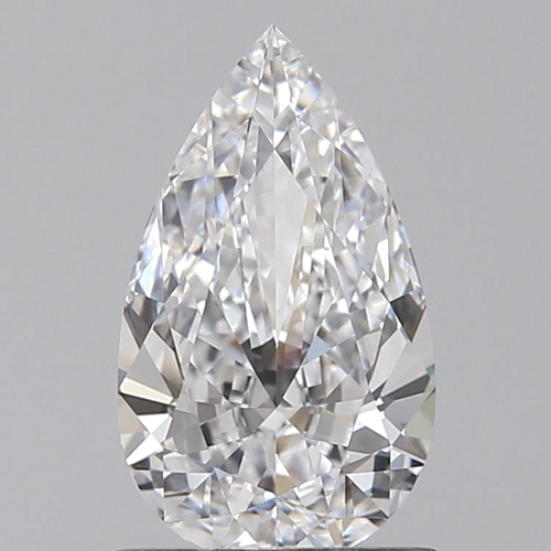 0.8 carat D-VS1 Natūralus Pear Deimantas (1)
