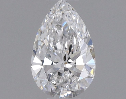 0.3 carat D-VVS1 Natūralus Pear Deimantas (1)