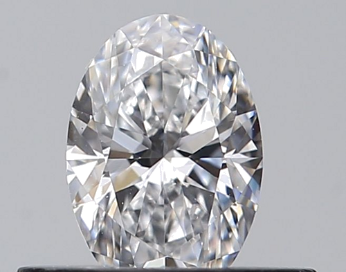 0.37 carat D-VS1 Natūralus Oval Deimantas (1)
