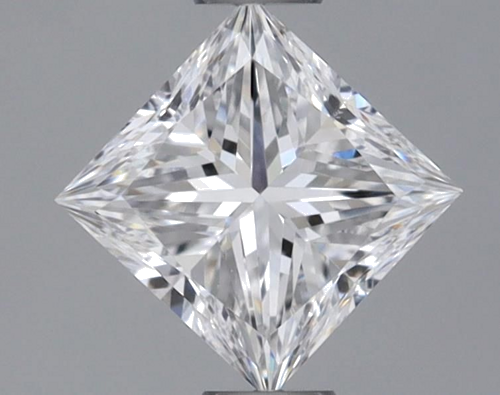 0.42 carat D-VS1 Natūralus Princess Deimantas (1)