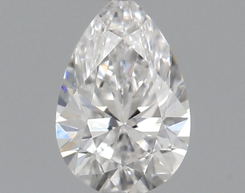 0.23 carat E-VVS2 Natūralus Pear Deimantas (1)