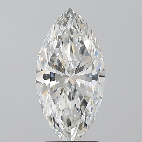 2.51 carat F-VS2 Natūralus Marquise Deimantas (1)