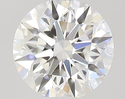 0.38 carat F-VVS1 Excellent cut Natūralus Round Deimantas (1)