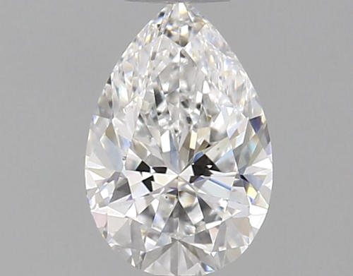 0.34 carat E-VS1 Natūralus Pear Deimantas (1)