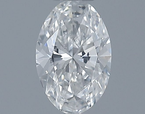 0.4 carat G-SI1 Natūralus Oval Deimantas (1)