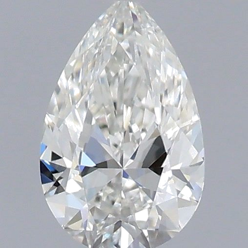 0.3 carat H-VS1 Natūralus Pear Deimantas (1)