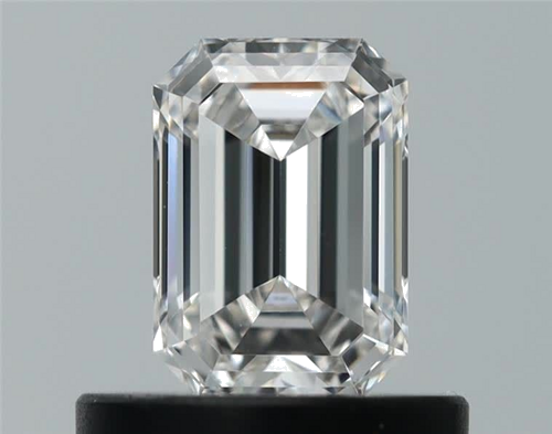0.51 carat F-VVS1 Natūralus Emerald Deimantas (1)