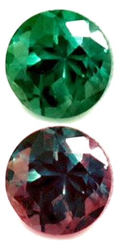 0.29 carat GREEN Round Alexandrite (1)