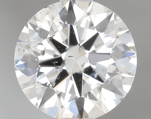 0.5 carat E-SI2 Excellent cut Natūralus Round Deimantas (1)