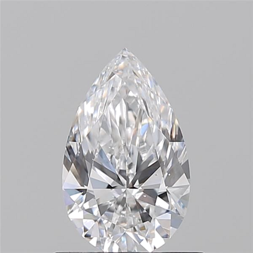 0.7 carat D-VS2 Natūralus Pear Deimantas (1)