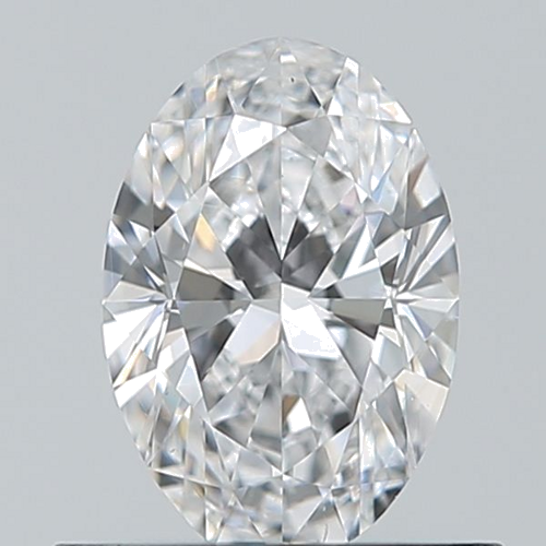 0.6 carat D-VS2 Natūralus Oval Deimantas (1)