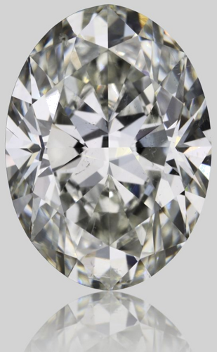 2.21 carat J-SI1 Natūralus Oval Deimantas (1)