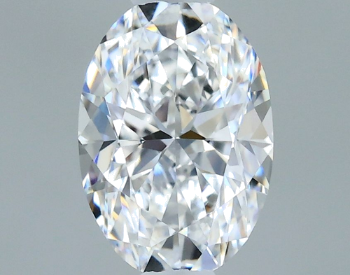0.43 carat D-VVS1 Natūralus Oval Deimantas (1)
