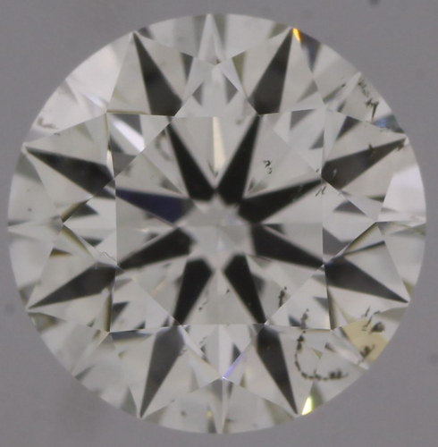 0.53 carat K-SI2 Excellent cut Natūralus Round Deimantas (1)