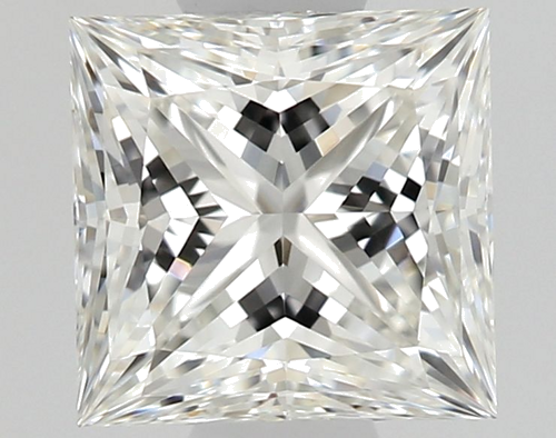 0.61 carat H-VVS1 Natūralus Princess Deimantas (1)