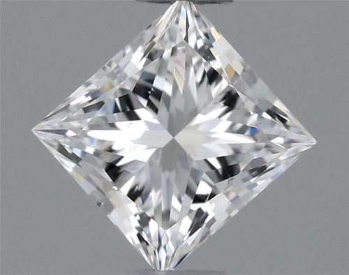 0.42 carat E-VS1 Natūralus Princess Deimantas (1)