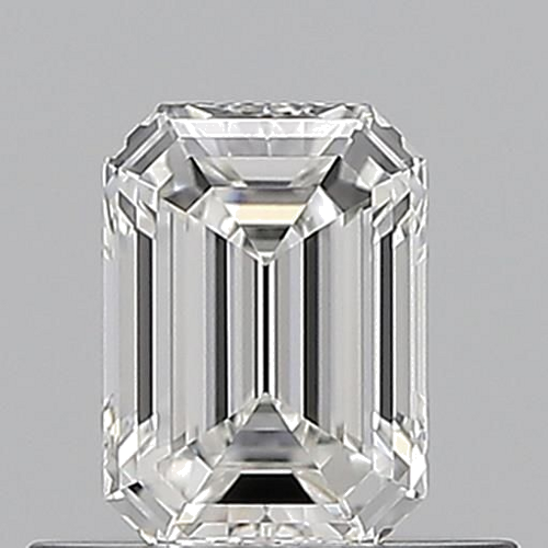 0.52 carat F-VVS2 Natūralus Emerald Deimantas (1)