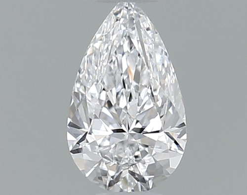 0.41 carat D-VVS1 Natūralus Pear Deimantas (1)