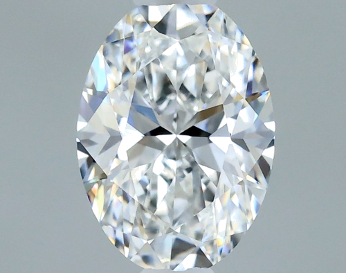 0.4 carat E-VVS2 Natūralus Oval Deimantas (1)