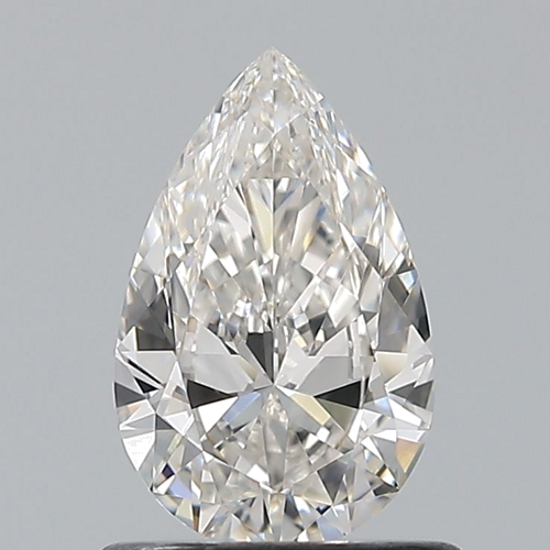 0.7 carat H-VVS1 Natūralus Pear Deimantas (1)