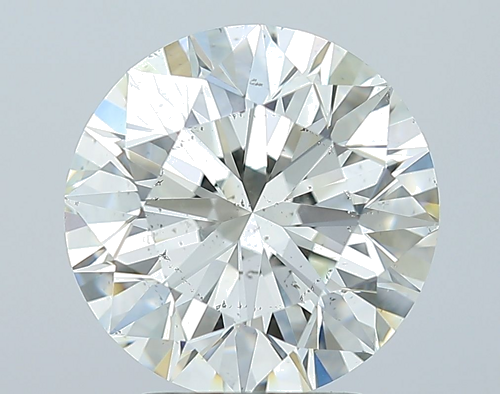 3.01 carat K-SI2 Excellent cut Natūralus Round Deimantas (1)
