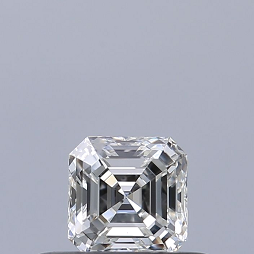 0.32 carat G-IF Natūralus Asscher Deimantas (1)