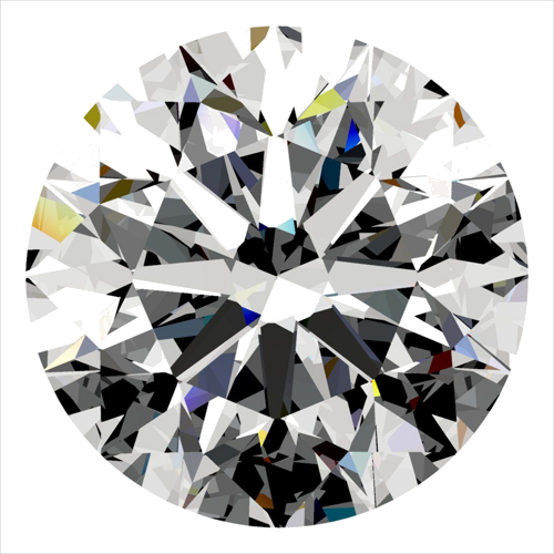 0.33 carat I-VS1 Excellent cut Natūralus Round Deimantas (1)