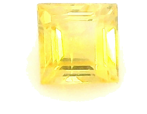 0.3 carat YELLOW Square Safyras (1)