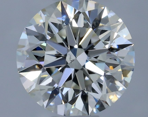 0.57 carat I-SI1 Excellent cut Natūralus Round Deimantas (1)