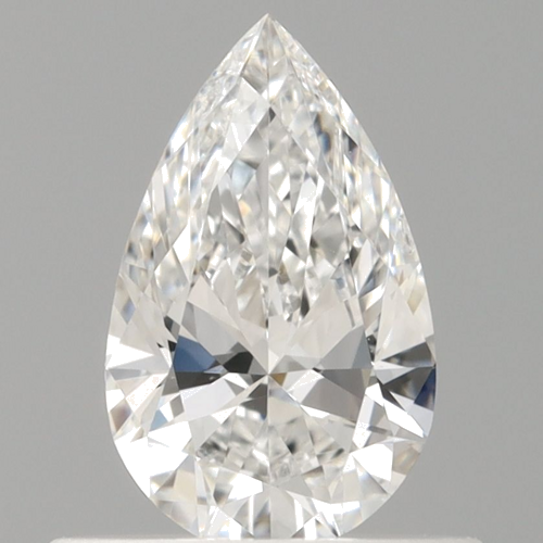 0.51 carat E-SI1 Natūralus Pear Deimantas (1)