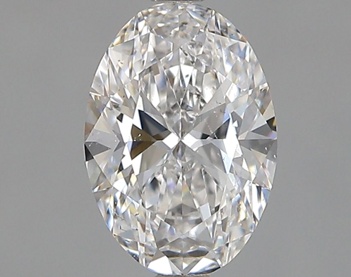 0.7 carat D-SI1 Natūralus Oval Deimantas (1)