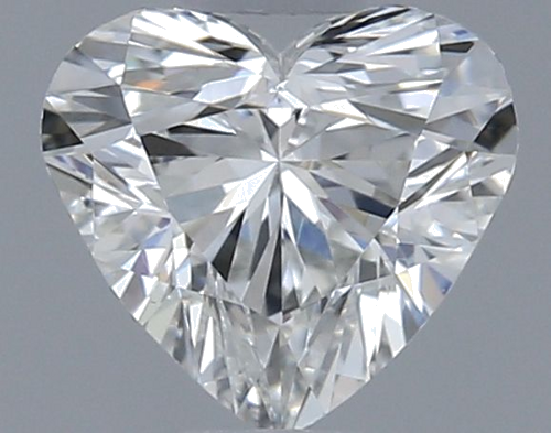 0.5 carat G-VS1 Natūralus Heart Deimantas (1)