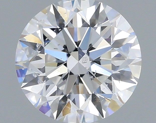 0.61 carat E-SI2 Excellent cut Natūralus Round Deimantas (1)