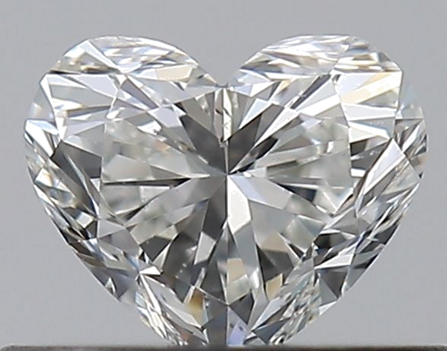 0.41 carat H-SI1 Natūralus Heart Deimantas (1)