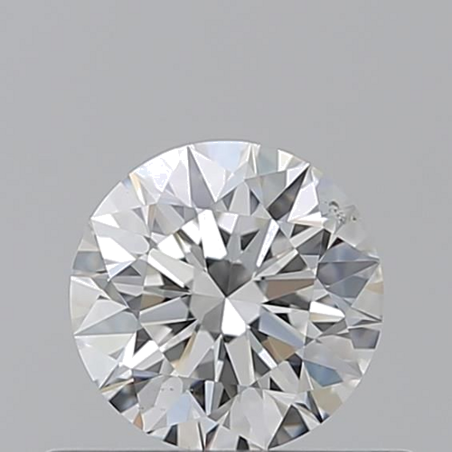 0.5 carat F-SI1 Excellent cut Natūralus Round Deimantas (1)