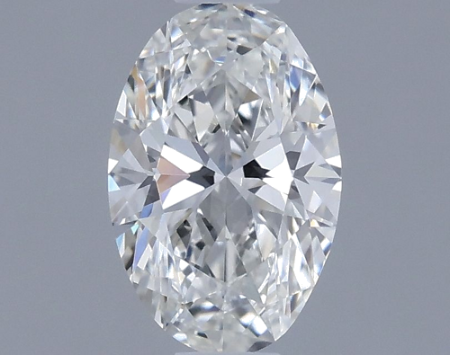 0.5 carat H-VS1 Natūralus Oval Deimantas (1)