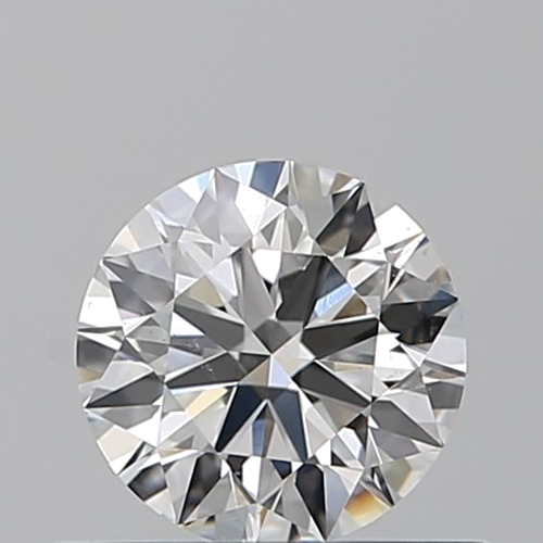 0.54 carat F-SI1 Excellent cut Natūralus Round Deimantas (1)